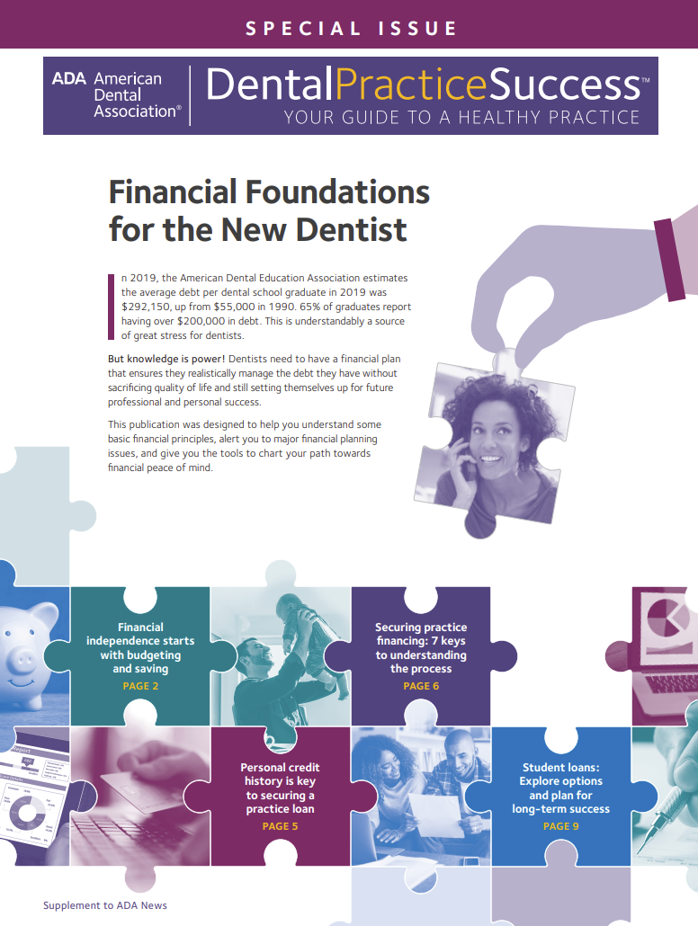 Financial Foundations for the New Dentist EBook